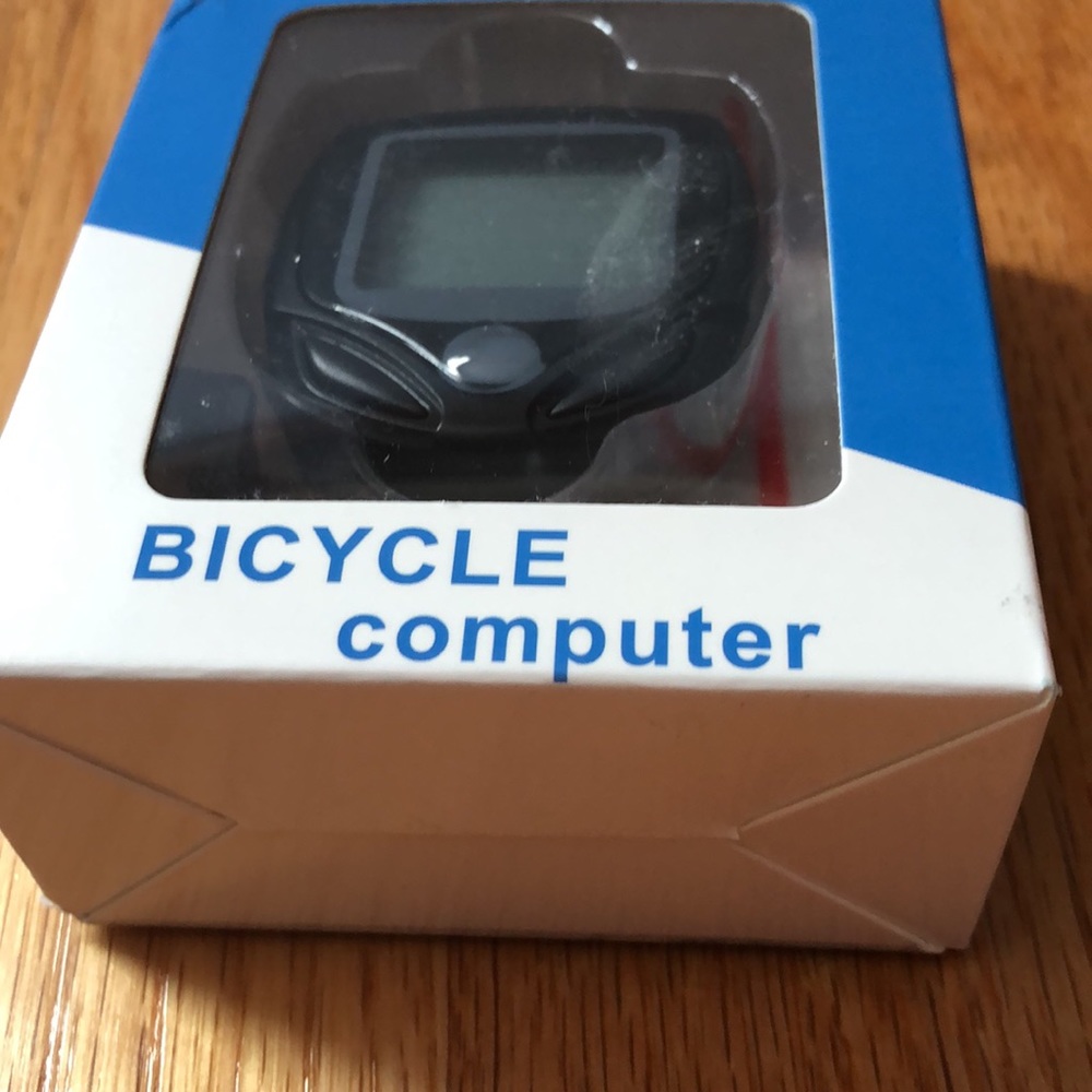 Bicycle computer by Sospers. New multi function speedometer.